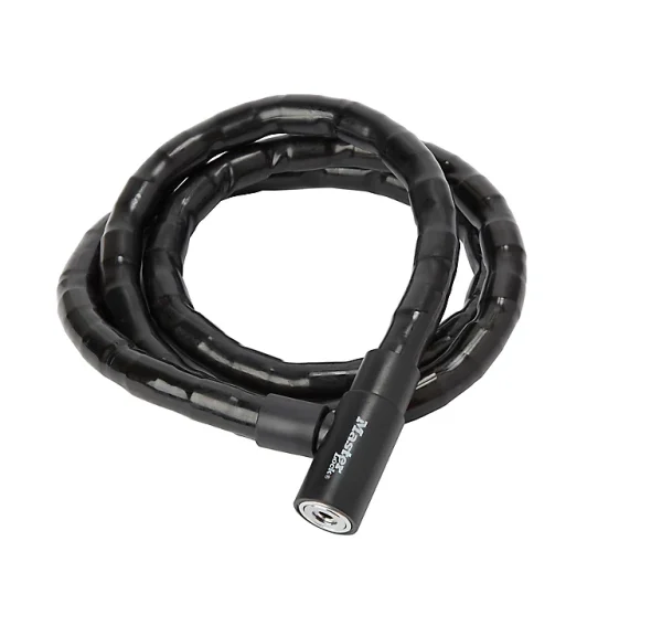 soldes ligne Castorama Antivol Pour Vélo Master Lock Noir 2000mm 1