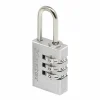 en ligne Castorama Cadenas à Combinaison Master Lock 7620EURD Aluminium L.20 Mm Hauteur De L’anse 21 Mm 7