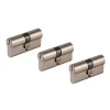 Castorama Cylindre Laiton Nickel Satiné Smith & Locke 30 X 30 Mm, Lot De 3 soldes en ligne 5