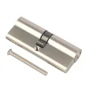 Castorama Cylindre Laiton Nickel Satiné Smith & Locke 30 X 30 Mm garantie de qualité 5