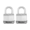 Castorama Lot De 2 Cadenas à Clé Master Lock Excell M5EURT Acier Laminé L.52 Mm Hauteur De L’anse 25 Mm le grand escompte 7