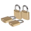 en promotion Castorama Lot De 4 Cadenas à Clé Smith & Locke BC7732 (1029) En Laiton L.30 X H. 27 Mm 5